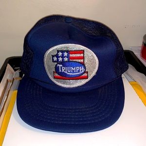 Vintage Rare Triumph Motorcycles Snapback